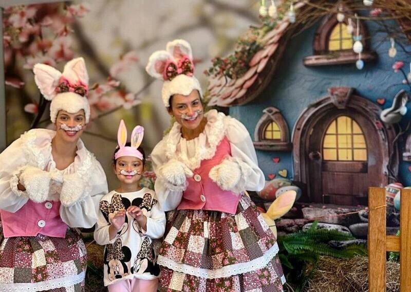 Doce Vila de Páscoa: Shopping Della oferece diversão e magia para família