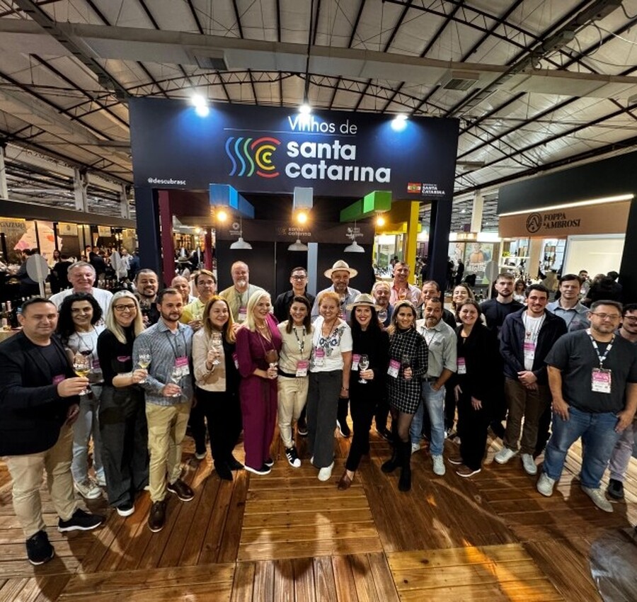 Santa Catarina em destaque na maior feira de vinhos da América do Sul