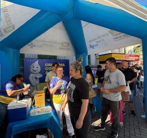 Mais de 13,5 mil vacinas aplicadas no Dia D contra gripe em Criciúma