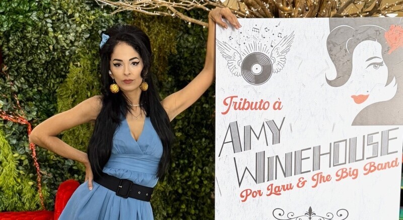 Show gratuito com cover de Amy Winehouse em Criciúma
