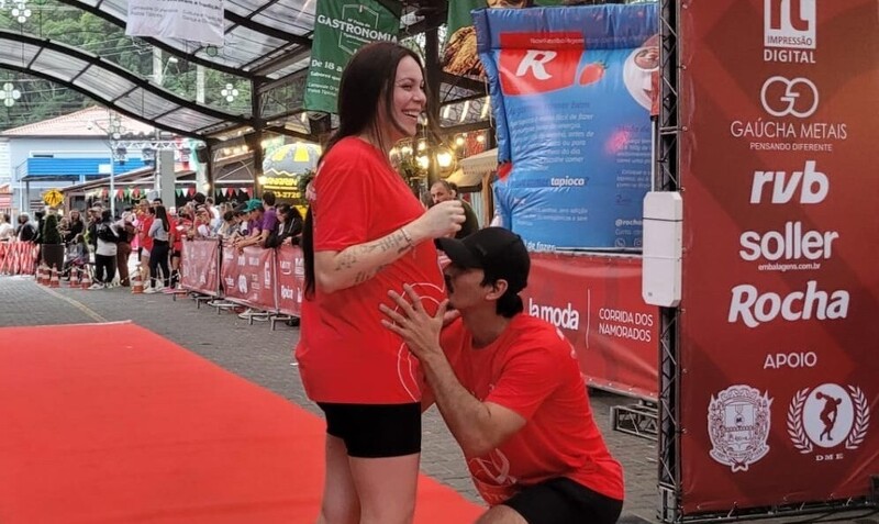Corrida dos Namorados celebra o amor em Nova Veneza