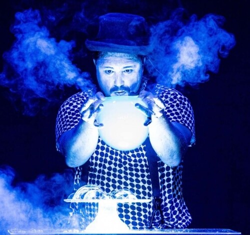 'O Mago das Mega Bolhas' em Criciúma