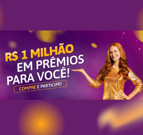 Giassi irá sortear R$ 1 milhão em prêmios