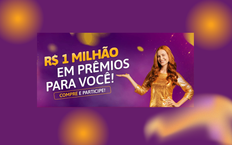 Giassi irá sortear R$ 1 milhão em prêmios