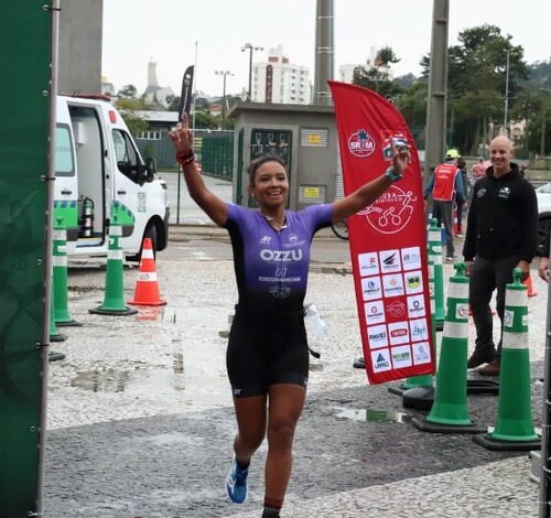 Duathlon de Criciúma reúne atletas no Parque da Prefeitura