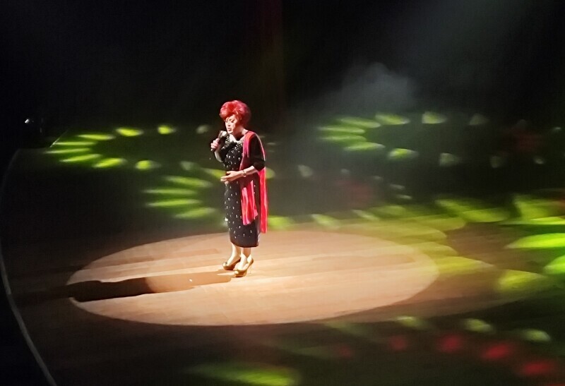 Nany People emociona e diverte público com espetáculo TsuNany em Criciúma