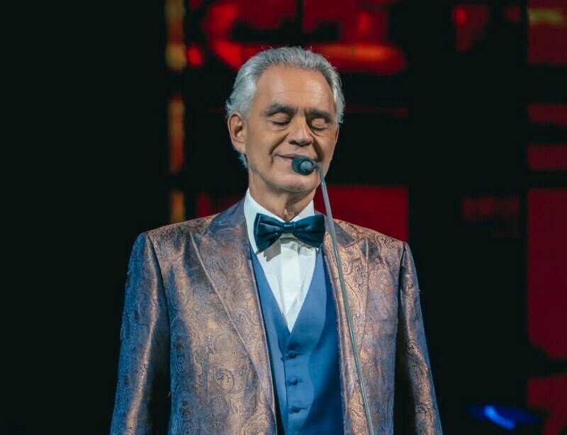 Andrea Bocelli retorna ao Brasil para dois concertos em São Paulo
