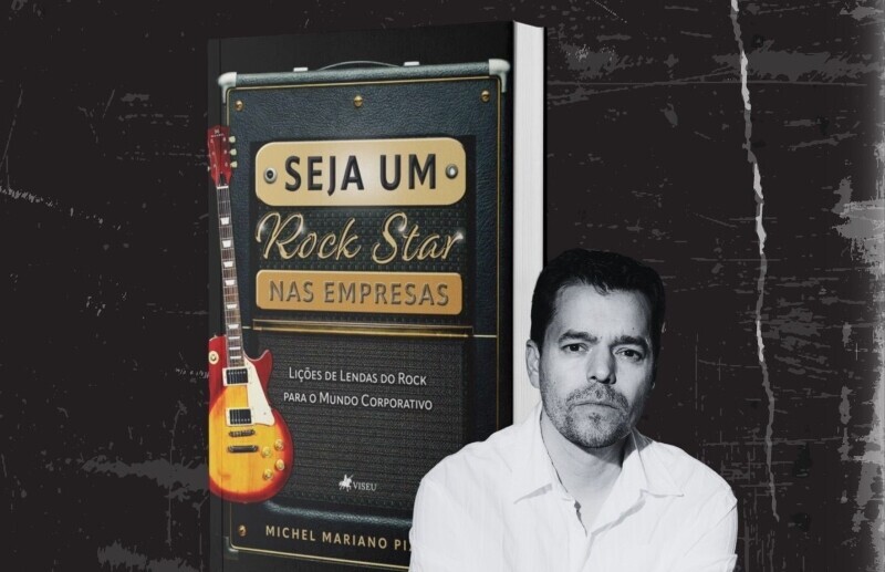 ‘Seja um Rock Star nas Empresas’: livro une gestão e música para inspirar líderes