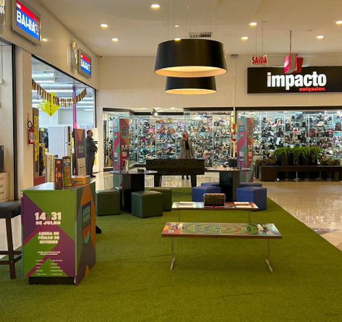 Clássicos das brincadeiras de infância no Farol Shopping