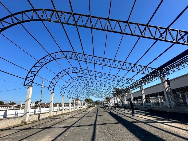 Rua Coberta: Cocal do Sul ganhará megaestrutura para eventos