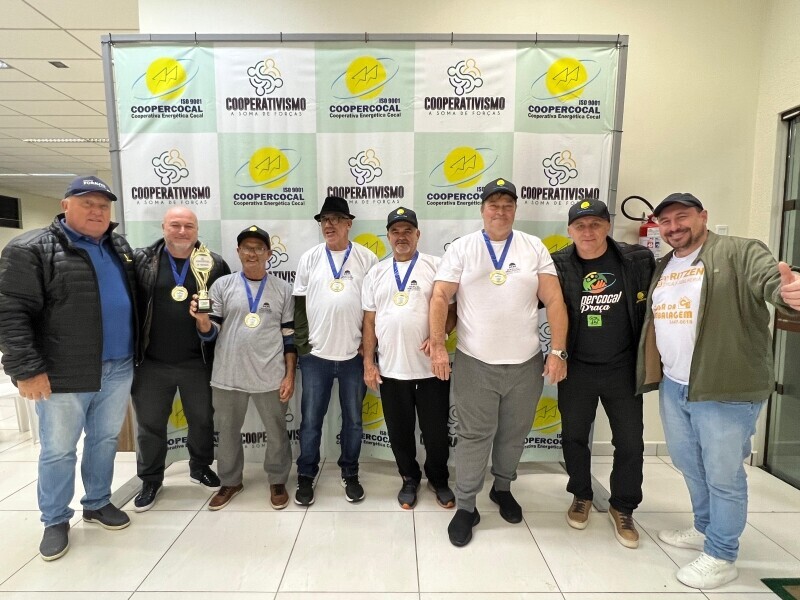  Mais dois times garantem vaga na fase final Taça Coopercocal de Bocha