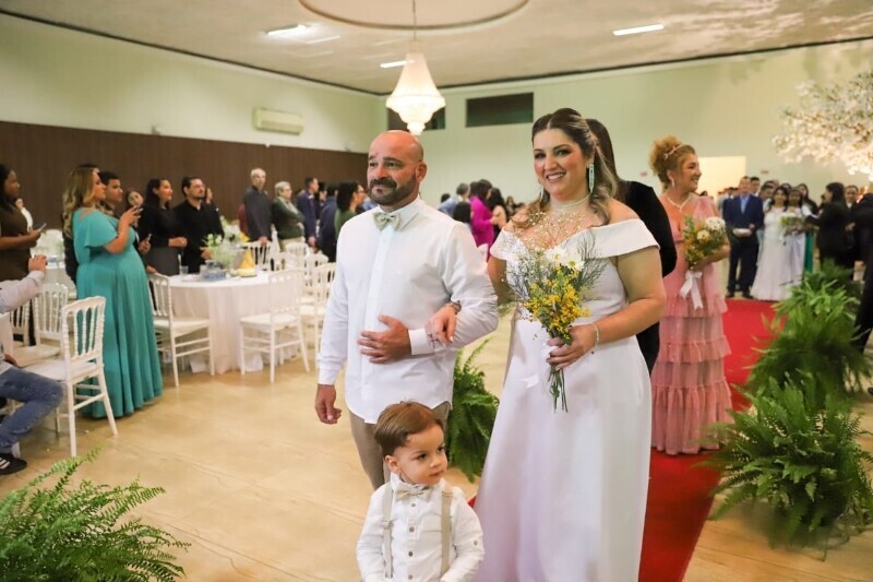 Casamento do Centenário de Criciúma: confira fotos e a lista dos recém-casados