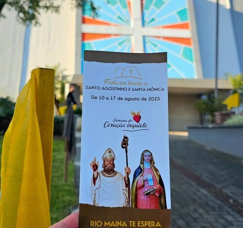 Festa em Honra a Santo Agostinho e Santa Mônica no Rio Maina; confira programação