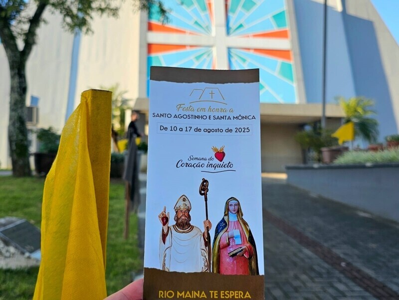Festa em Honra a Santo Agostinho e Santa Mônica no Rio Maina; confira programação