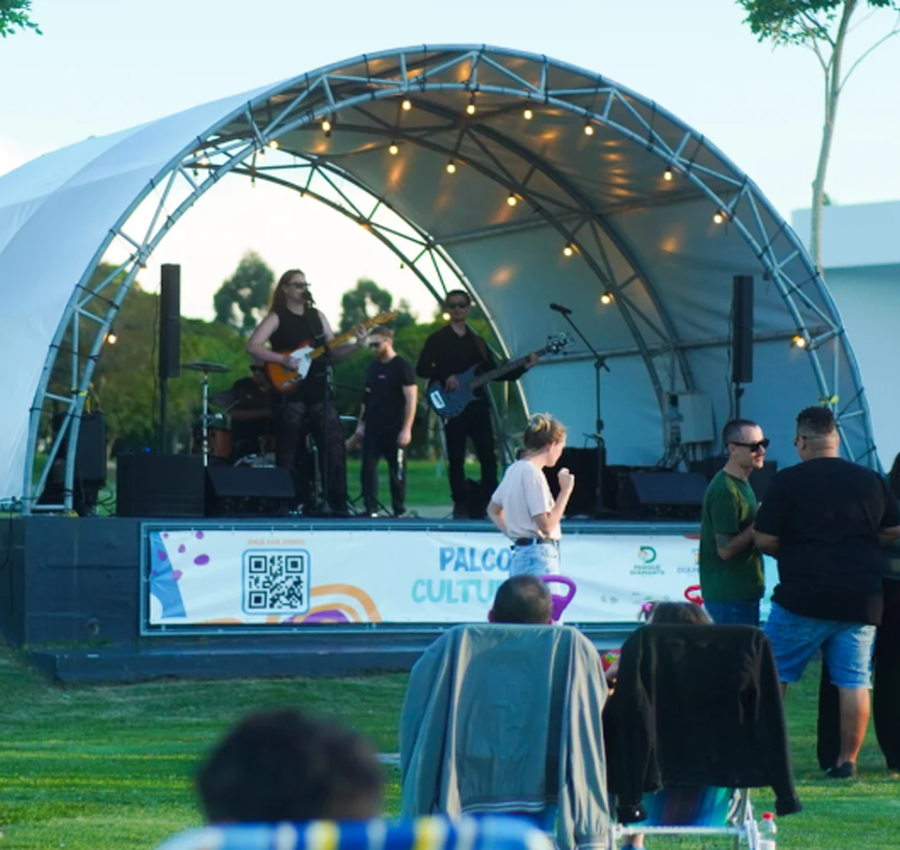 Dia dos Pais com show gratuito no Parque Diamante +Energia