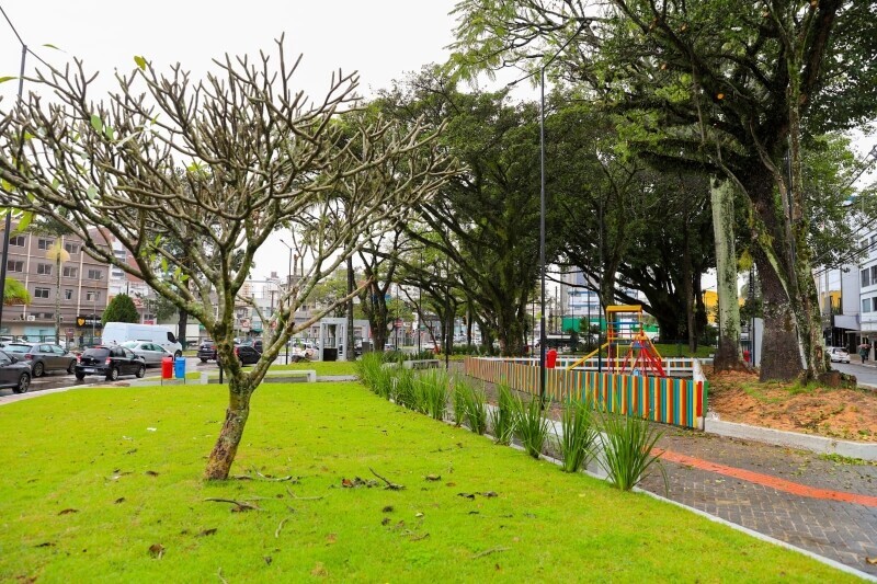 Criciúma: revitalização da Praça Maria Rodrigues será inaugurada neste domingo