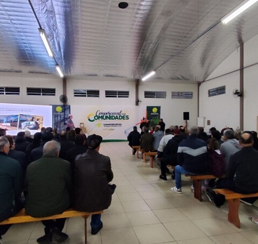 Coopercocal nas Comunidades em São Pedro, Urussanga