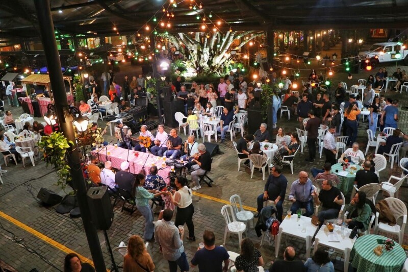 Rua Coberta de Nova Veneza é palco do 4º Festival Gastronômico e Cultural