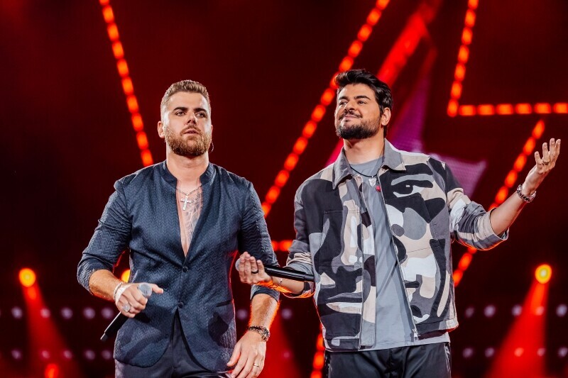 Dupla sertaneja Zé Neto & Cristiano faz show em Criciúma