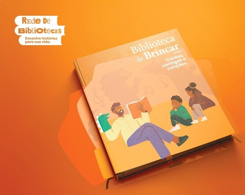 'Biblioteca de Brincar: Cantar Histórias' com programação gratuita no Sesc Criciúma