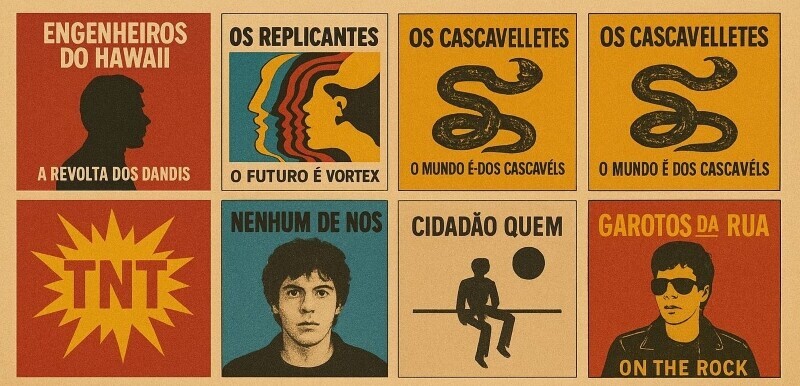 O rock gaúcho e seus discos imortais