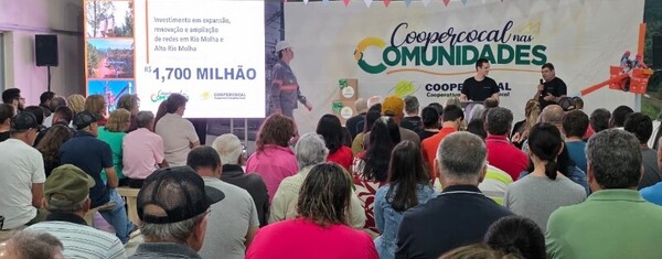Coopercocal nas Comunidades: ciclo de encontros em Urussanga é encerrado