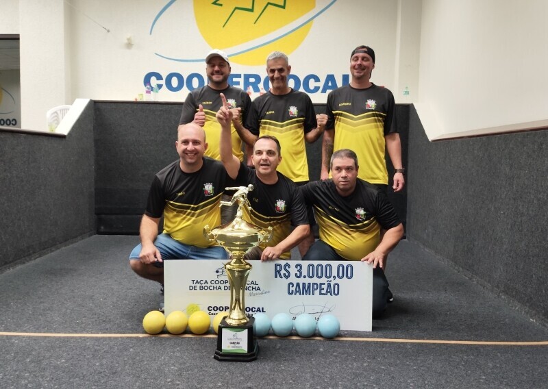 Amigos da Bocha conquista título da 2ª Taça Coopercocal
