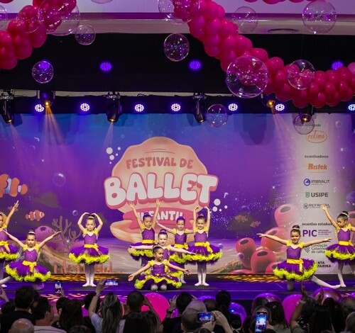 Festival de Ballet Infantil reunirá mais de 800 bailarinas no Criciúma Shopping