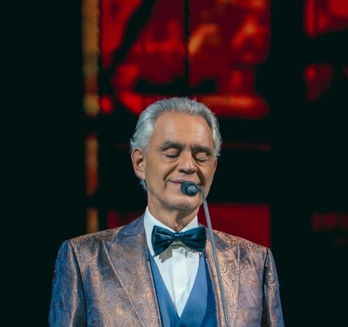 Andrea Bocelli está de volta ao Brasil para dois concertos em São Paulo