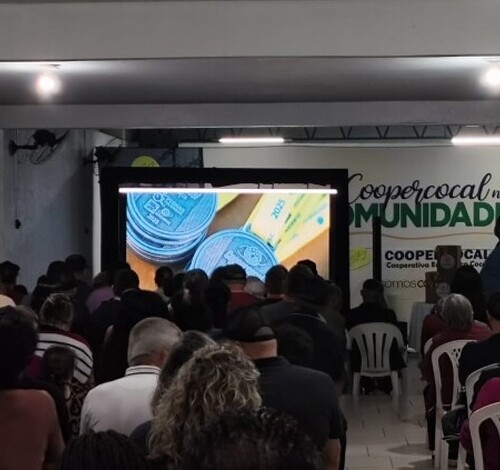 Com casa cheia, Coopercocal dá início à série de encontros em Cocal do Sul