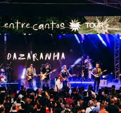 Show gratuito com Dazaranha na 3ª Oktober no Shopping
