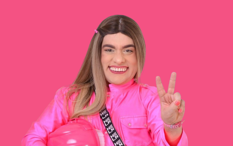 Espetáculo de comédia gratuito com Bruna Feitoria