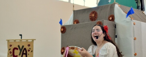 Espetáculo ‘Pulcinella no Canto da Cidade’ em Nova Veneza