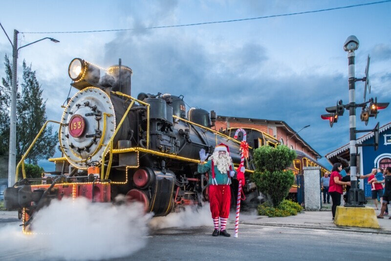 'Expresso de Natal' marca abertura da programação natalina de Morro da Fumaça