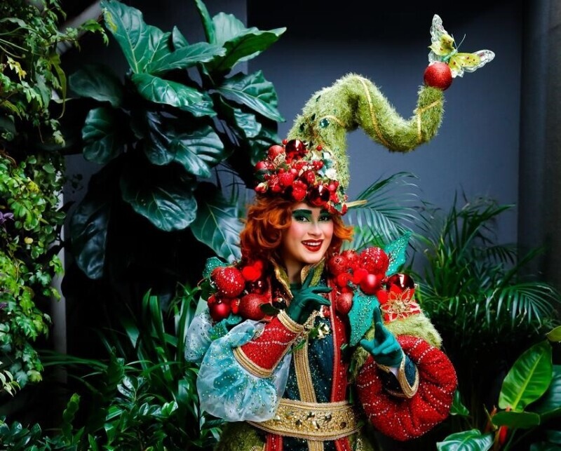 Espetáculo 'O Tempo' celebra Natal e chegada do Papai Noel no Nações Shopping