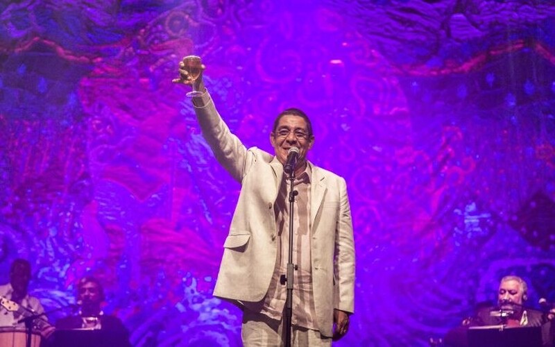 Zeca Pagodinho faz show em Criciúma