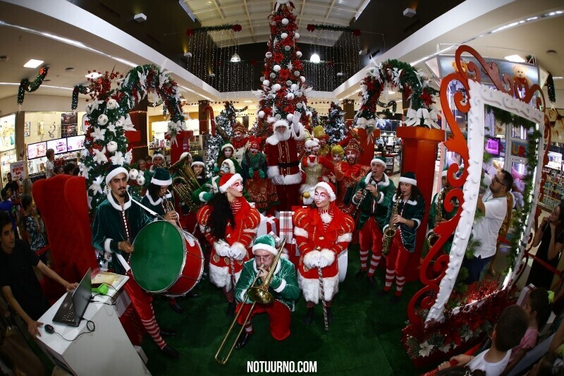 'Chegada do Papai Noel' promete magia e encanto no Criciúma Shopping