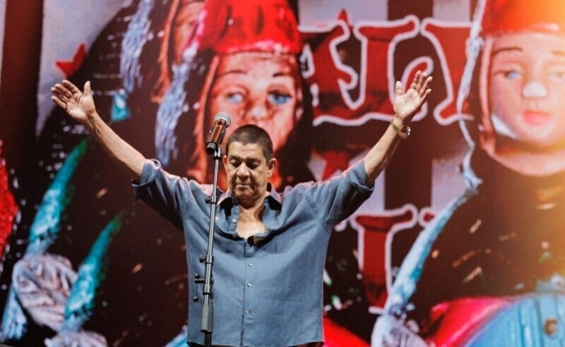 Ingressos à venda para o show de Zeca Pagodinho em Criciúma