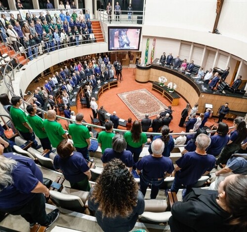 Alesc celebra 20 anos da Lei das Apaes e presta homenagens às instituições e lideranças do movimento