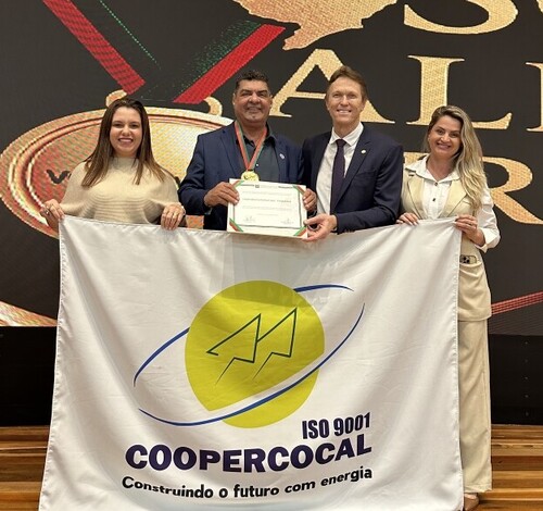 Homenagem na Alesc: Coopercocal recebe o Prêmio ‘SC Vale Ouro’ 