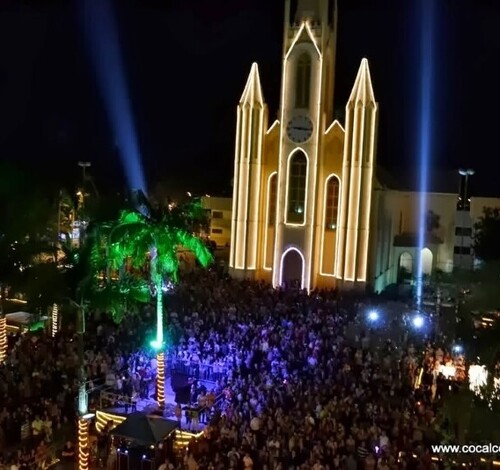 Magia do Natal invade Cocal do Sul com o 'Cocal Luz 2025'; confira programação