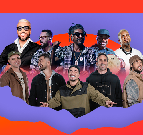 Me Leva BC: Belo, Pixote, Rodriguinho e Jeito Moleque juntos em Balneário Camboriú