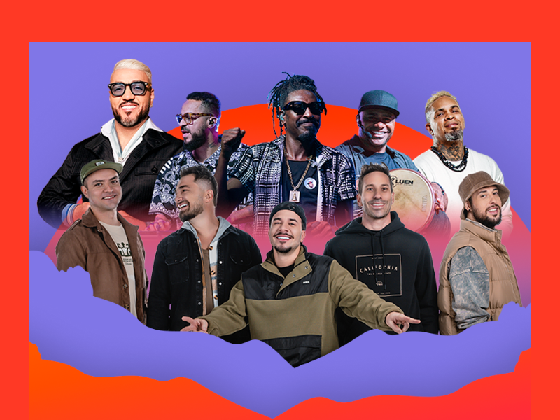 Me Leva BC: Belo, Pixote, Rodriguinho e Jeito Moleque juntos em Balneário Camboriú