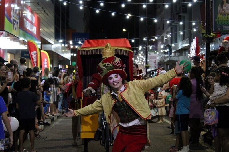 Noite de abertura do 'Natal Centenário' em Criciúma