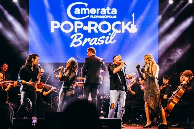 Camerata Florianópolis apresenta concerto ‘Pop Rock Brasil' em Forquilhinha 