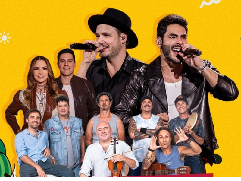 Shows gratuitos na Festa da Melancia 2026 de Jaguaruna; veja programação