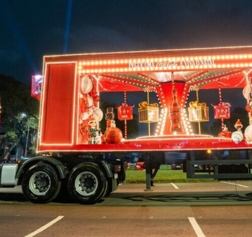 Caravana de Natal da Coca-Cola chega a Tubarão e Criciúma nesta terça-feira