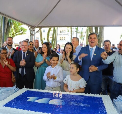 Missa, bolo e apresentações culturais na celebração dos 146 anos de colonização de Criciúma