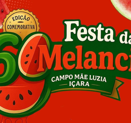Shows gratuitos, tradição e gastronomia na 60ª Festa da Melancia em Içara