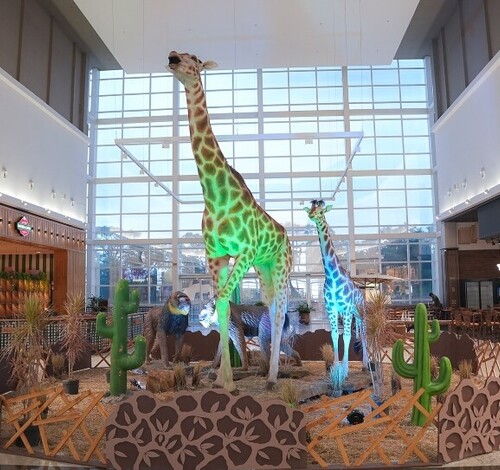 SmartZoo transforma Nações Shopping em safari